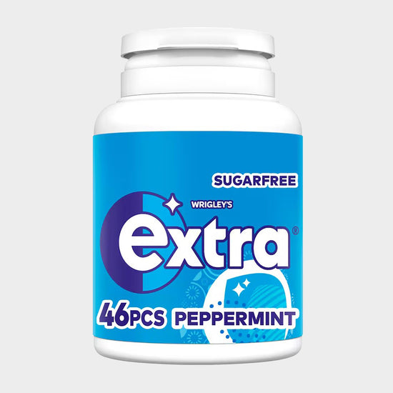 Extra Peppermint Sugarfree Chewing Gum Bottle