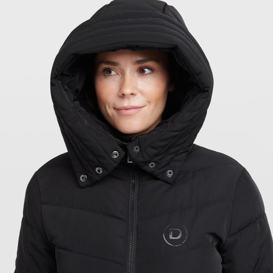 Women's Belted Longline Puffer