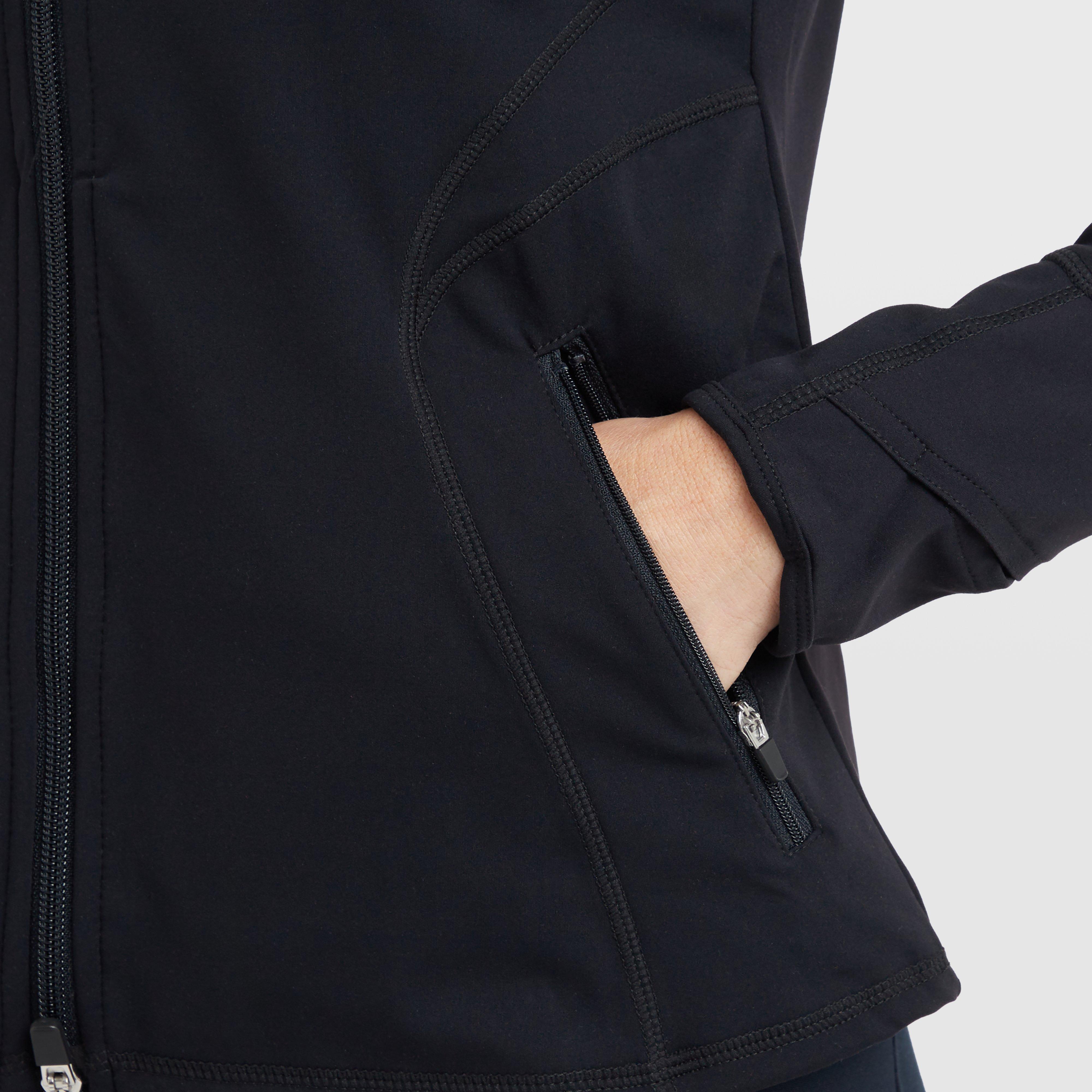 Women's Versatile Fitted Zip Through Jacket