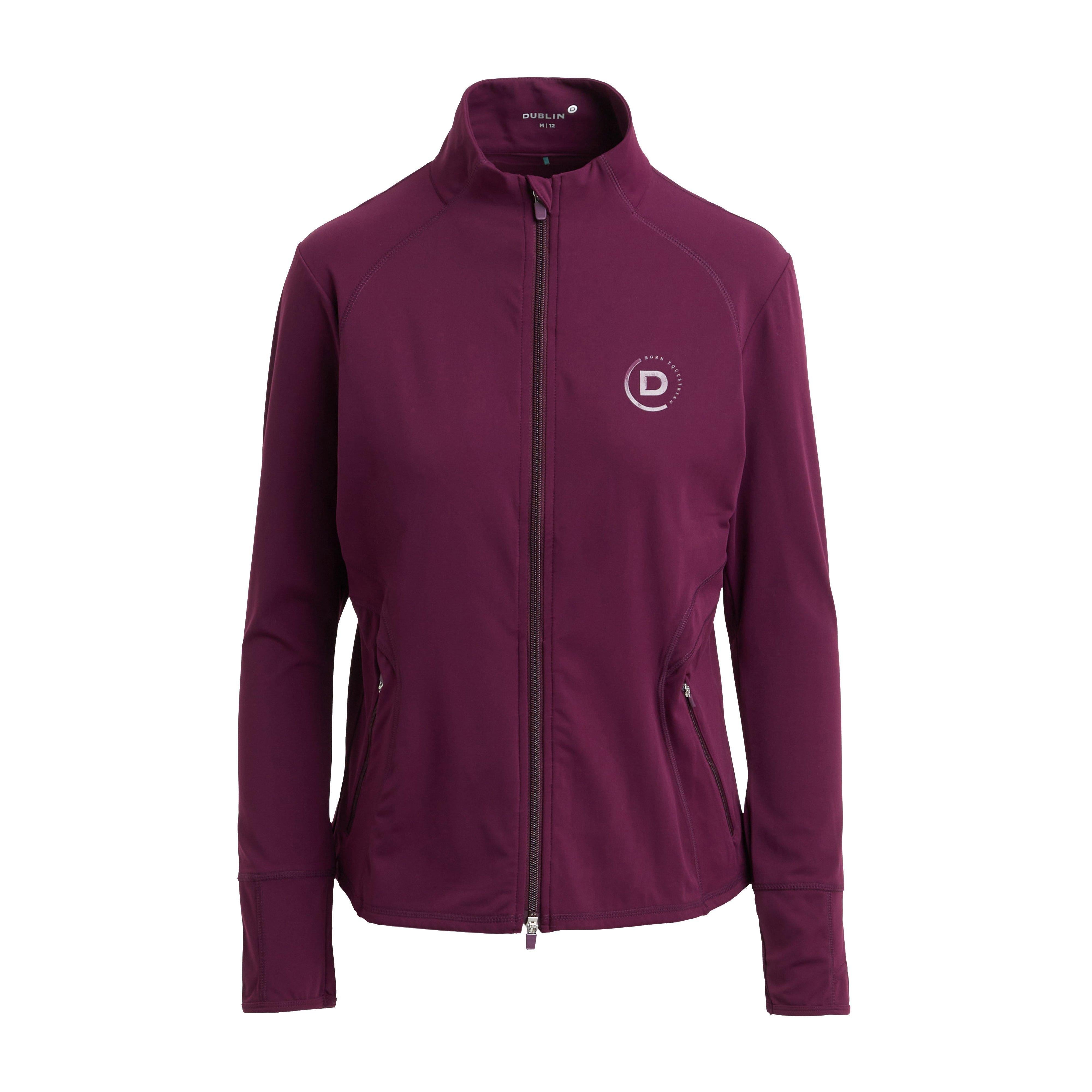 Women's Versatile Fitted Zip Through Jacket