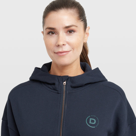 Women's 1/4 Zip Hooded Fleece Pullover