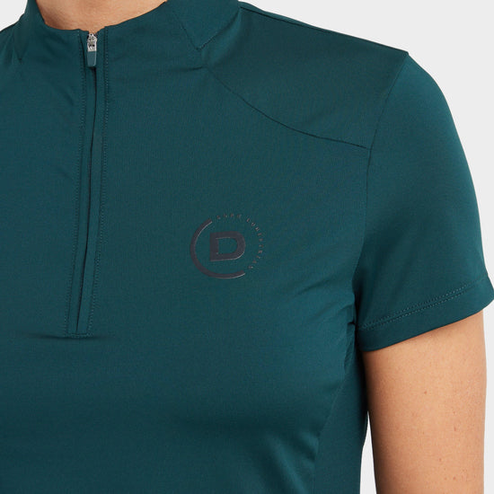 Women's 1/4 Zip Short Sleeve Top