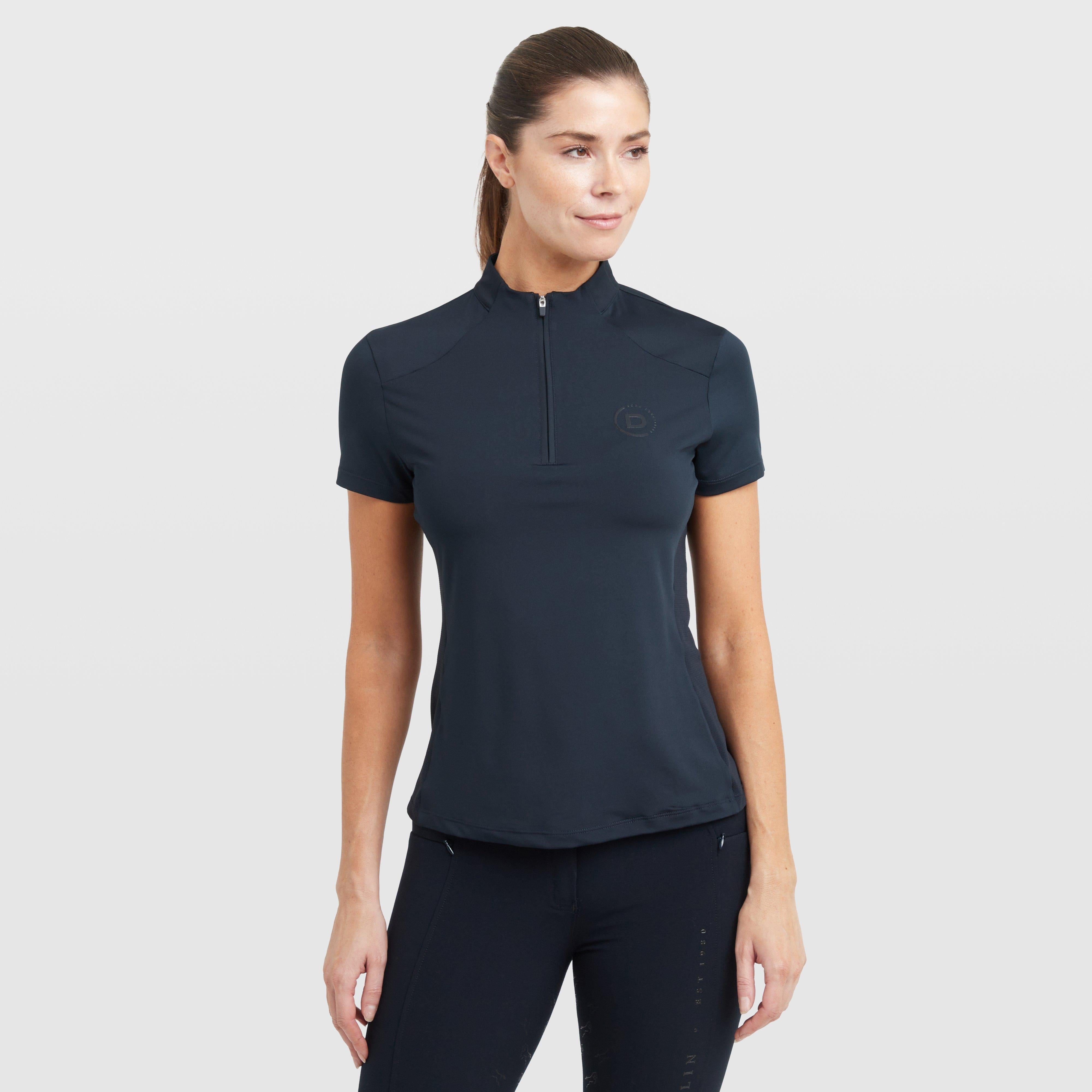 Women's 1/4 Zip Short Sleeve Top