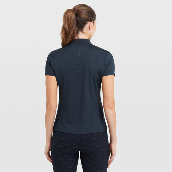 Women's 1/4 Zip Short Sleeve Top