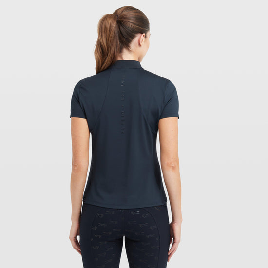 Women's 1/4 Zip Short Sleeve Top