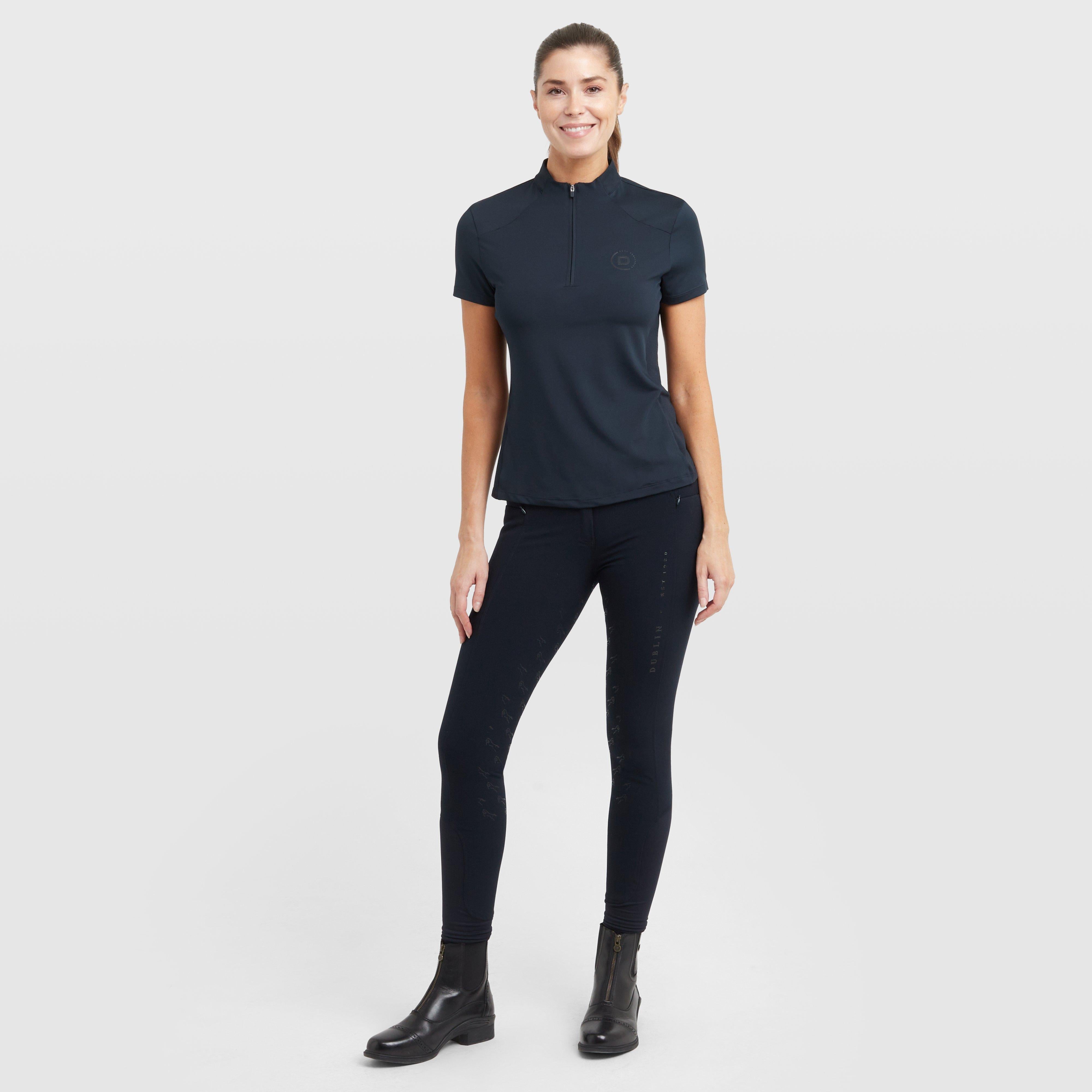 Women's 1/4 Zip Short Sleeve Top