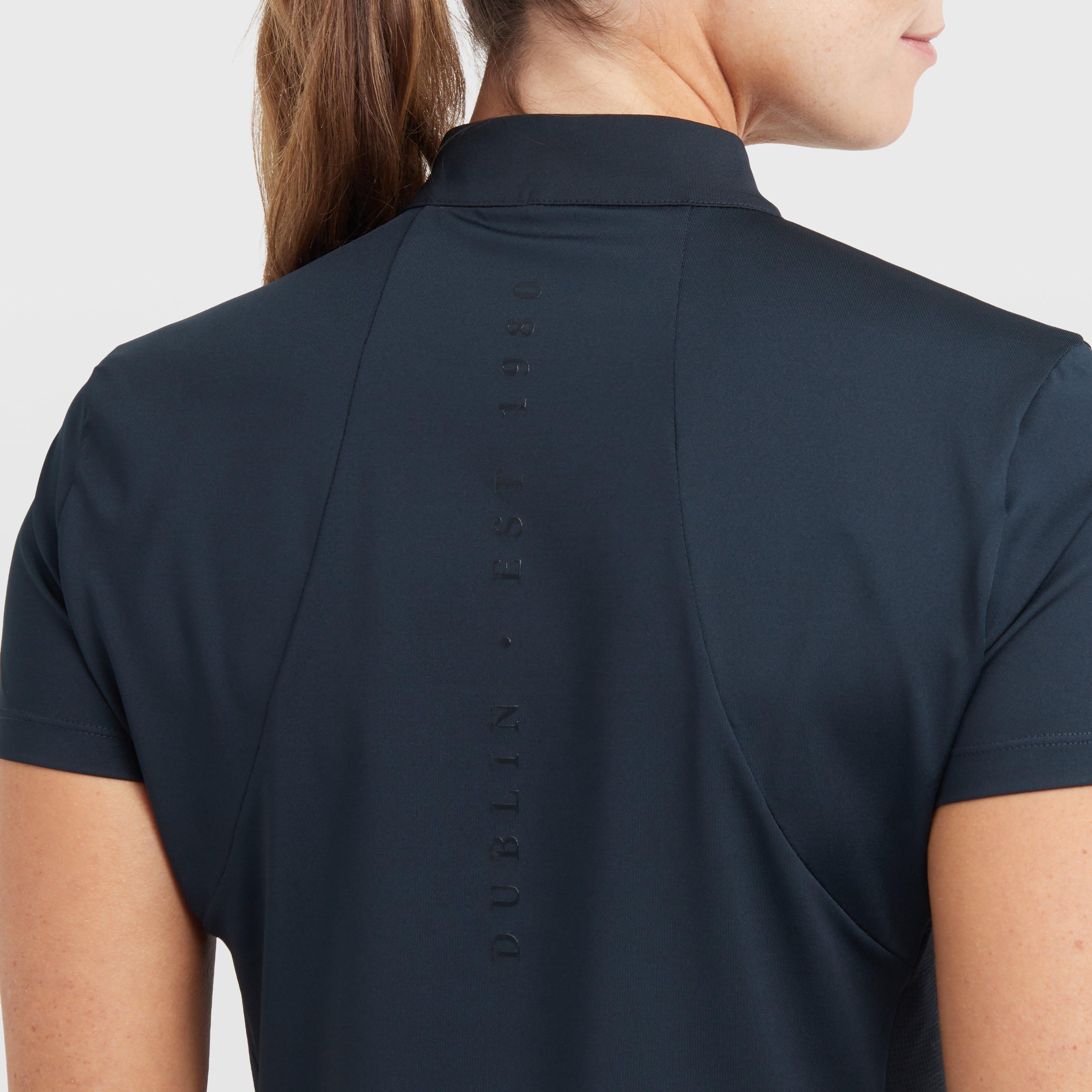 Women's 1/4 Zip Short Sleeve Top