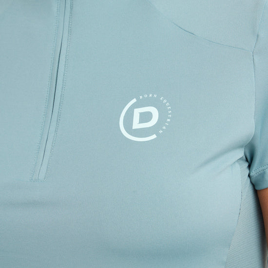 Women's 1/4 Zip Short Sleeve Top