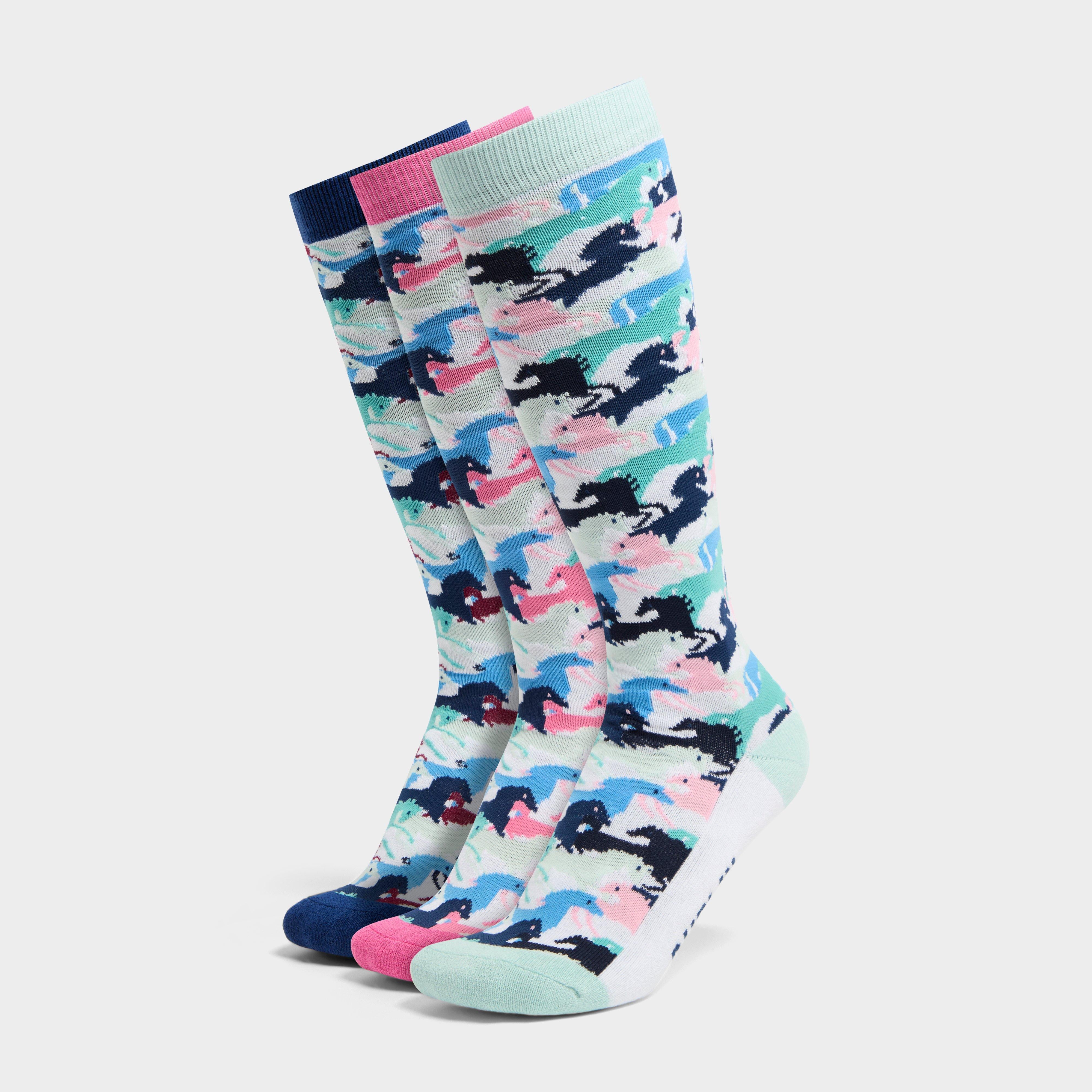 Adults 3 Pack Socks