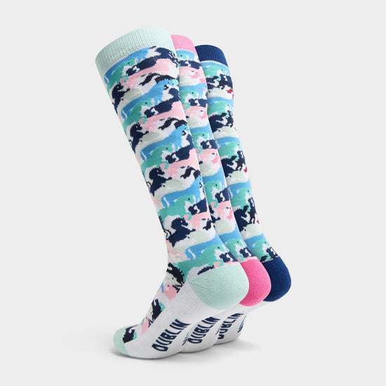 Adults 3 Pack Socks
