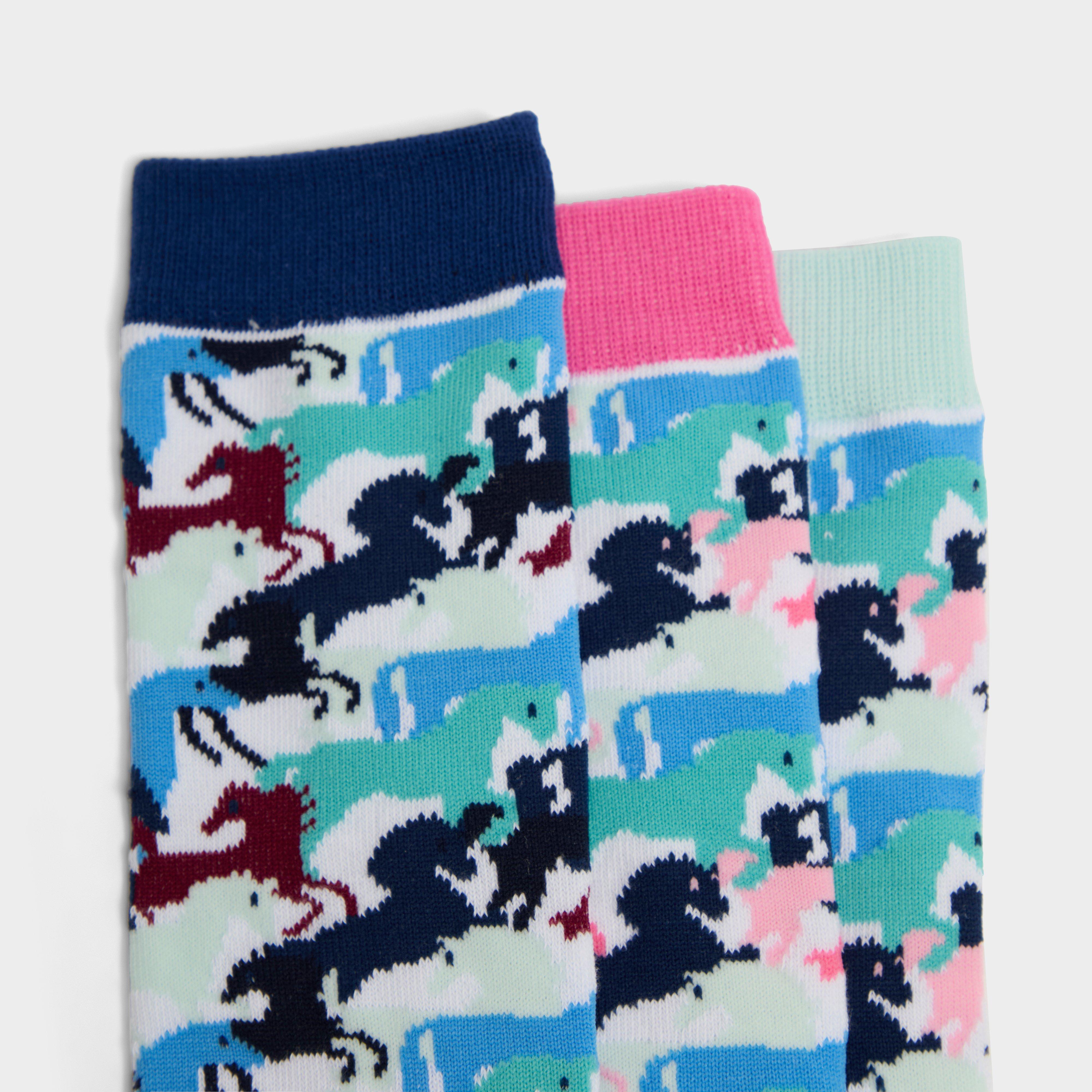 Adults 3 Pack Socks