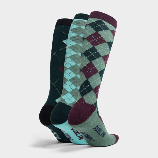 Adults 3 Pack Socks