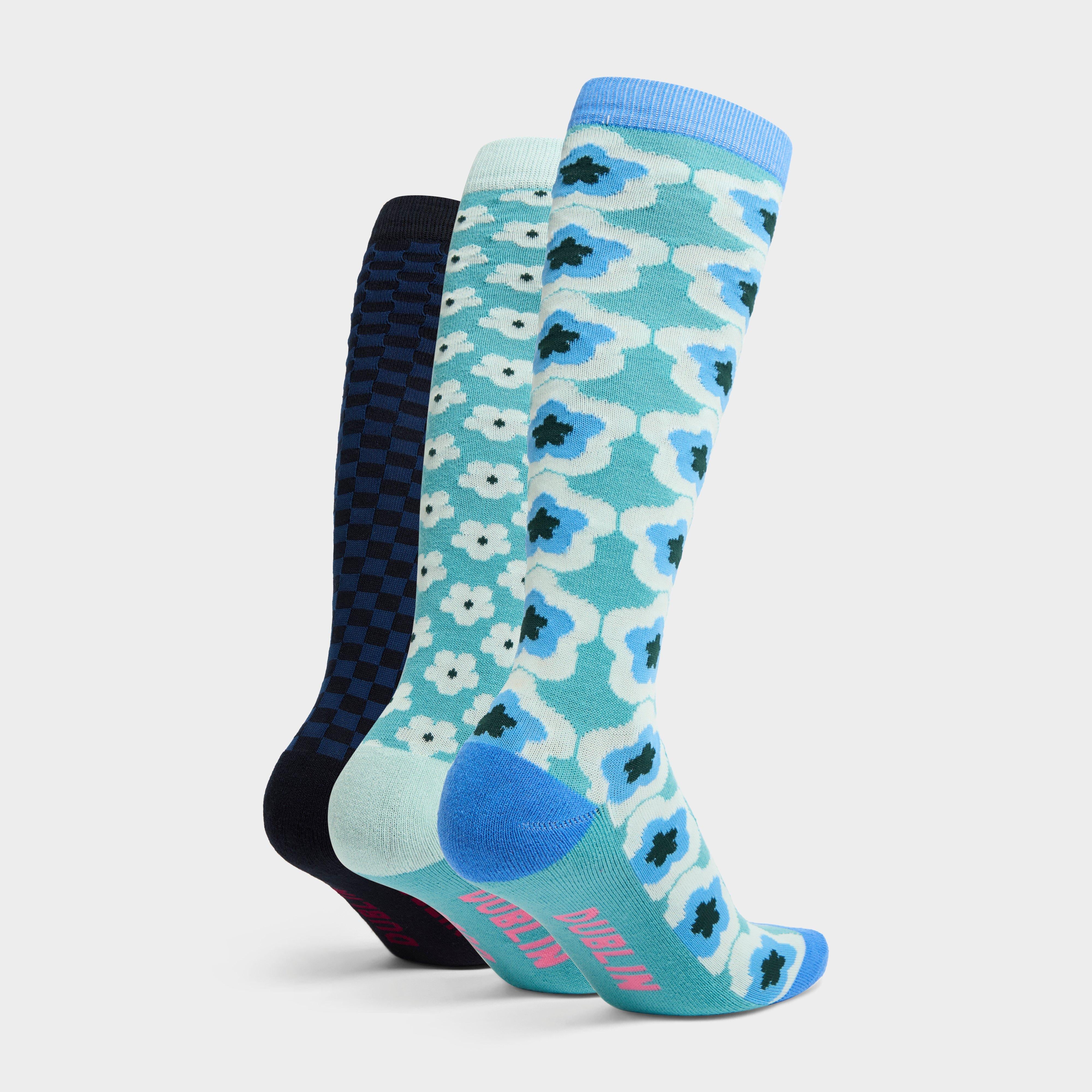 Adults 3 Pack Socks