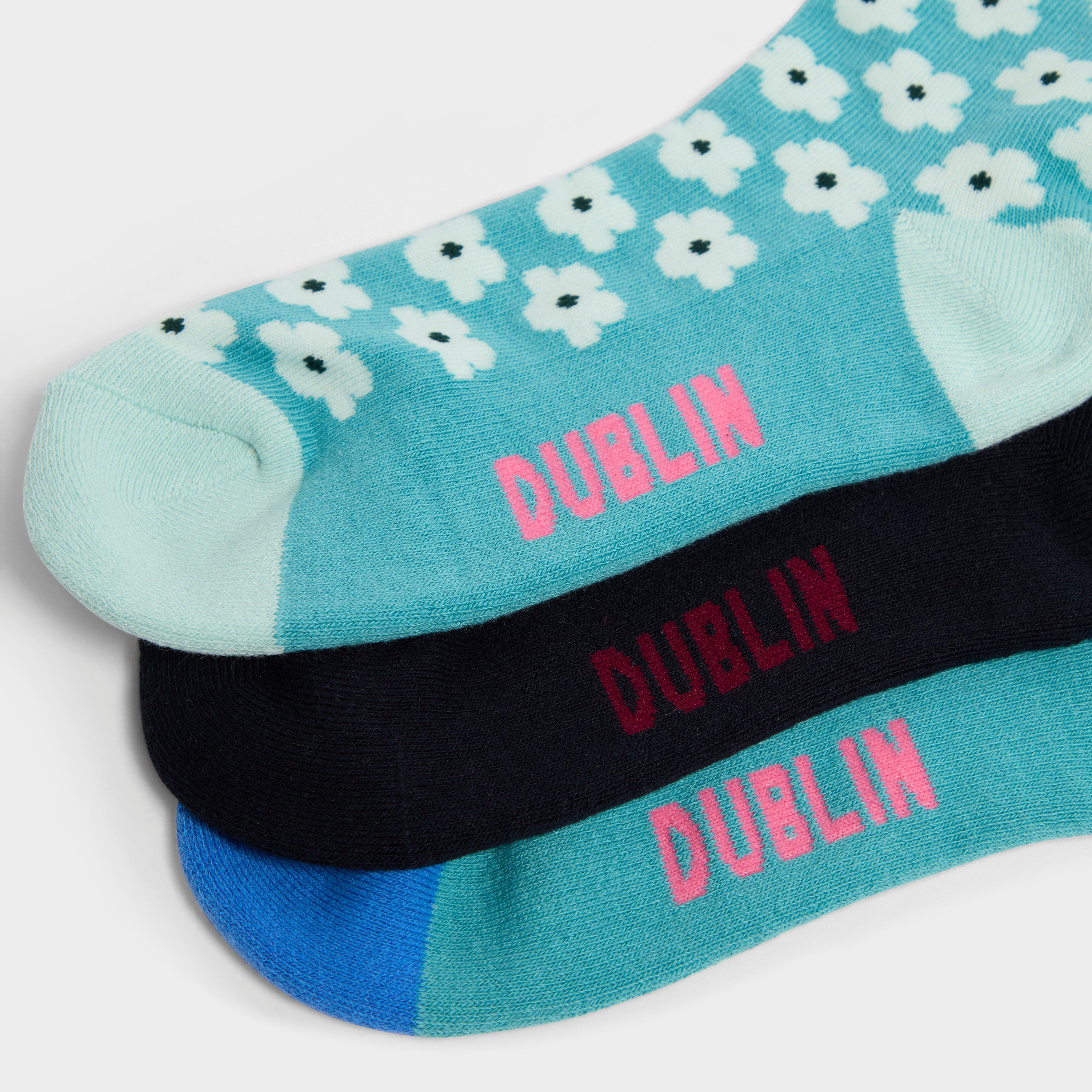 Adults 3 Pack Socks
