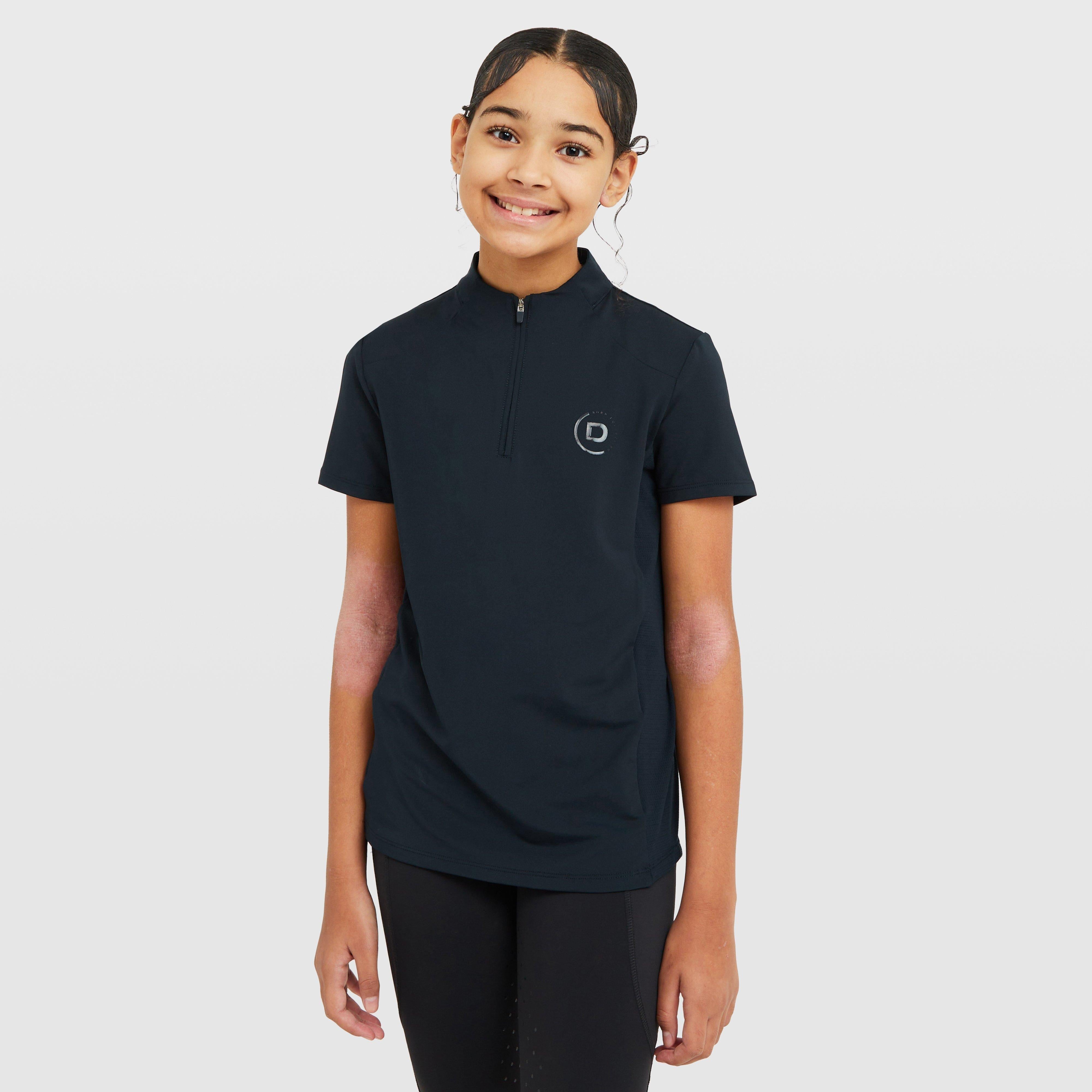 Kids’ 1/4 Zip Short Sleeve Top