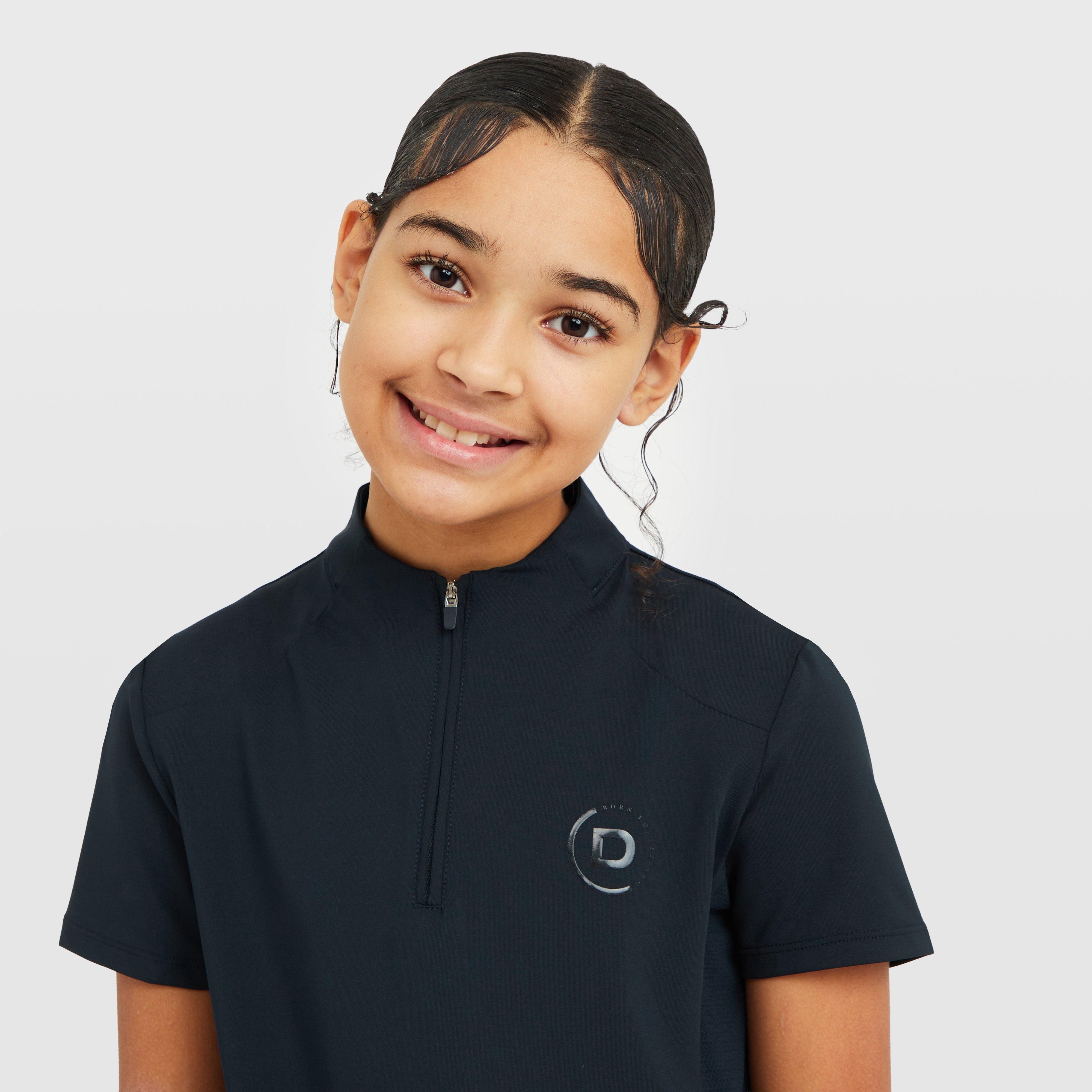 Kids’ 1/4 Zip Short Sleeve Top
