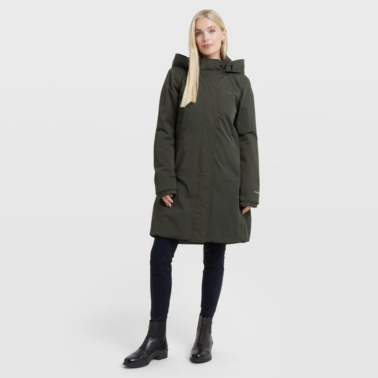 Women's All Purpose Waterproof Longline Equestrian Jacket