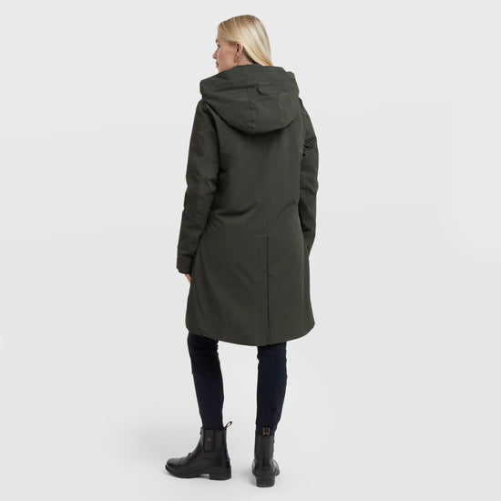 Women's All Purpose Waterproof Longline Equestrian Jacket