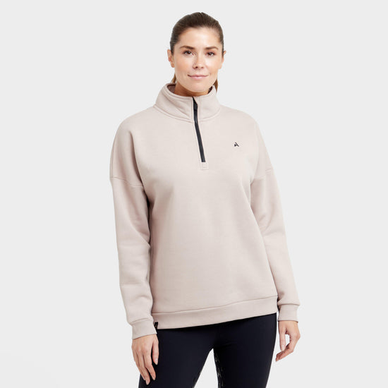 Women's React Half Zip Sweatshirt