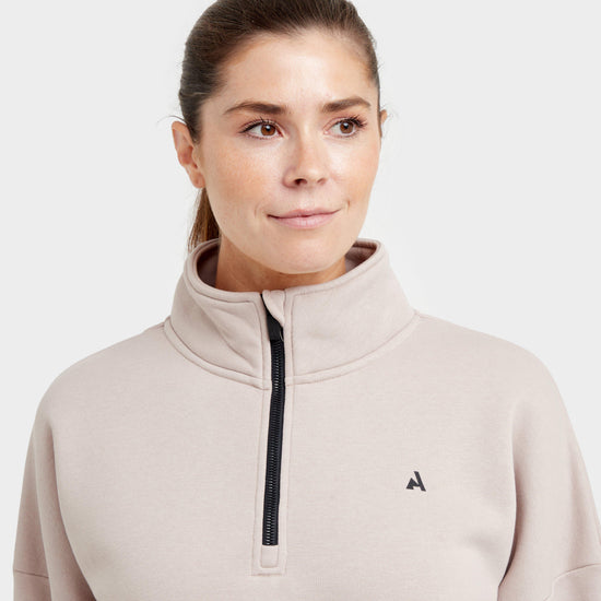 Women's React Half Zip Sweatshirt