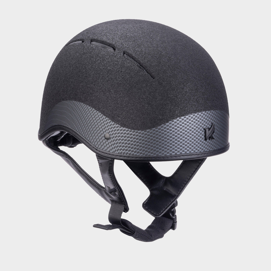 Adults Graphite ALX Jockey Skull Cap