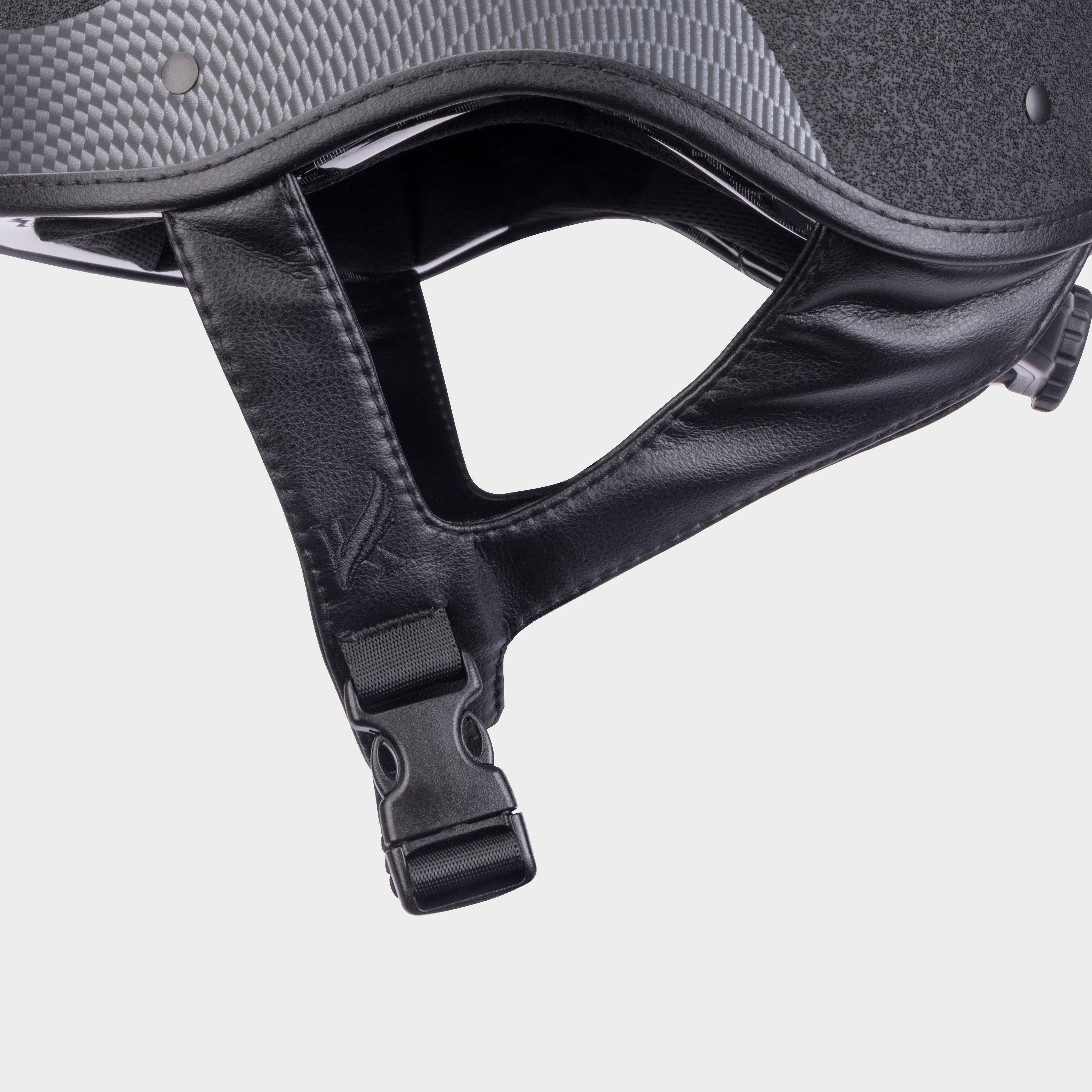 Adults Graphite ALX Jockey Skull Cap