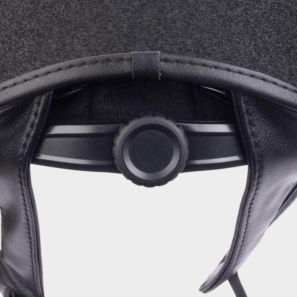 Adults Graphite ALX Jockey Skull Cap