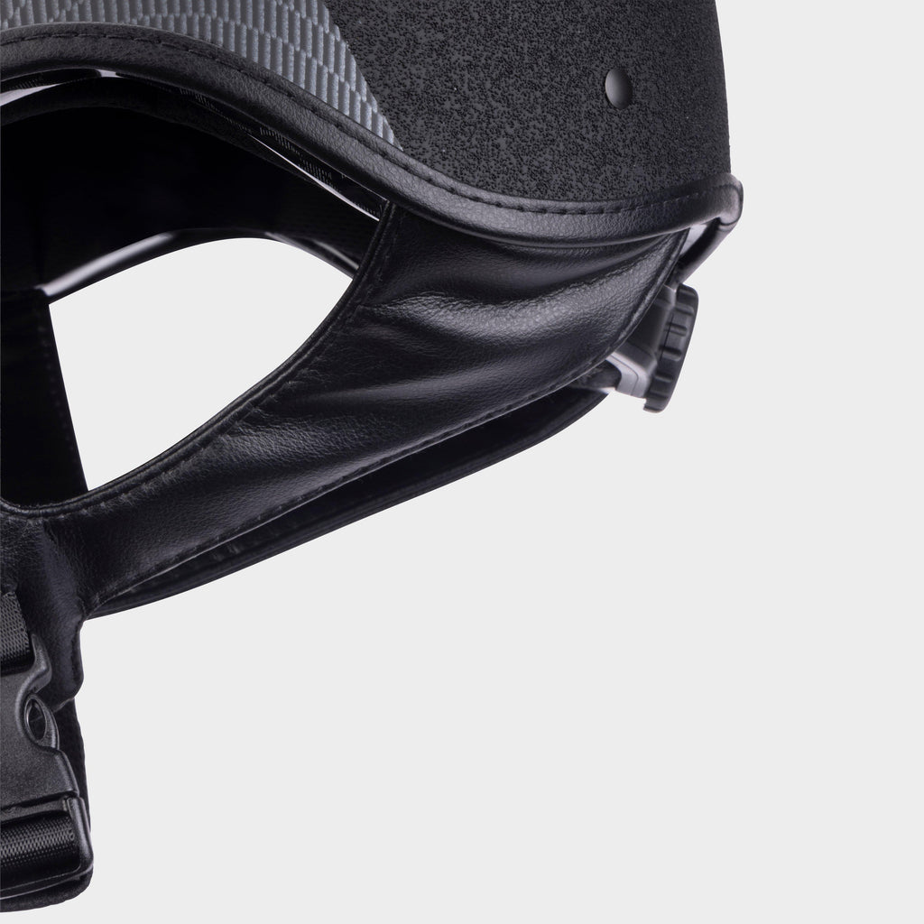 Adults Graphite ALX Jockey Skull Cap