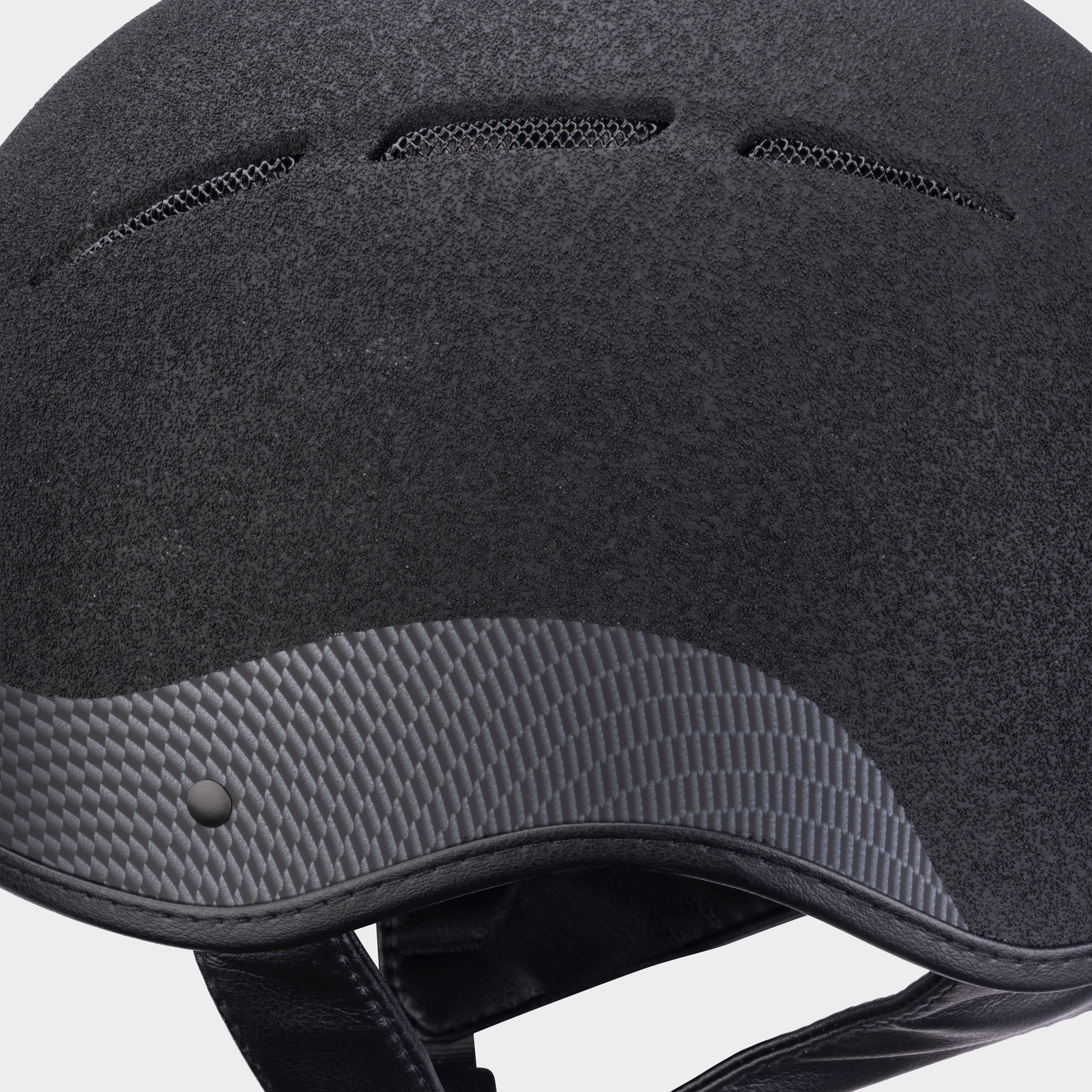 Adults Graphite ALX Jockey Skull Cap