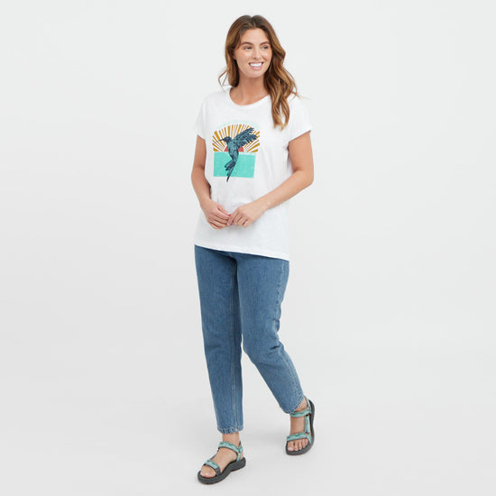Women’s Fly Free Slub Graphic T-Shirt