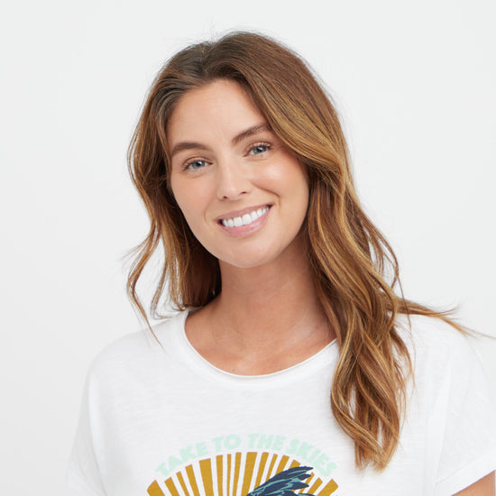 Women’s Fly Free Slub Graphic T-Shirt