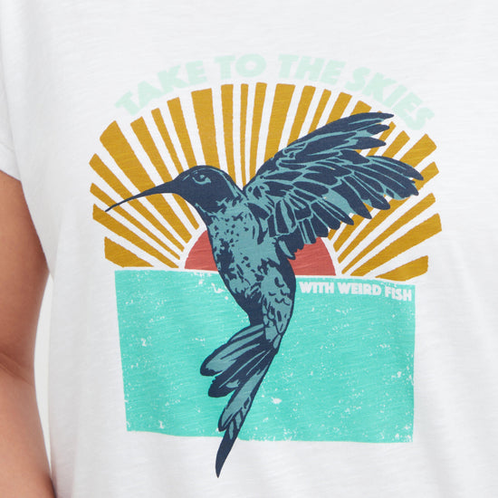 Women’s Fly Free Slub Graphic T-Shirt