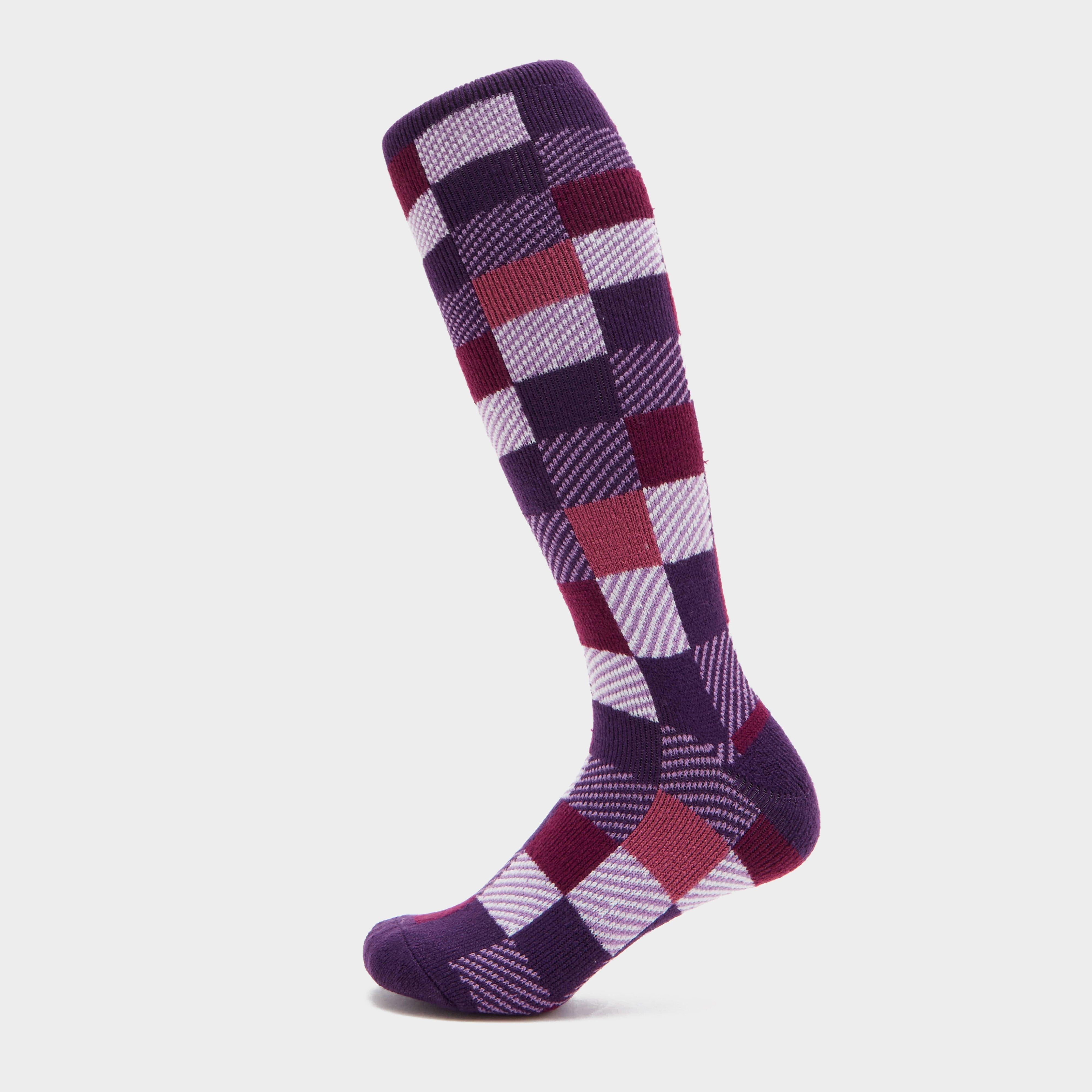 Women's Checked Long Socks