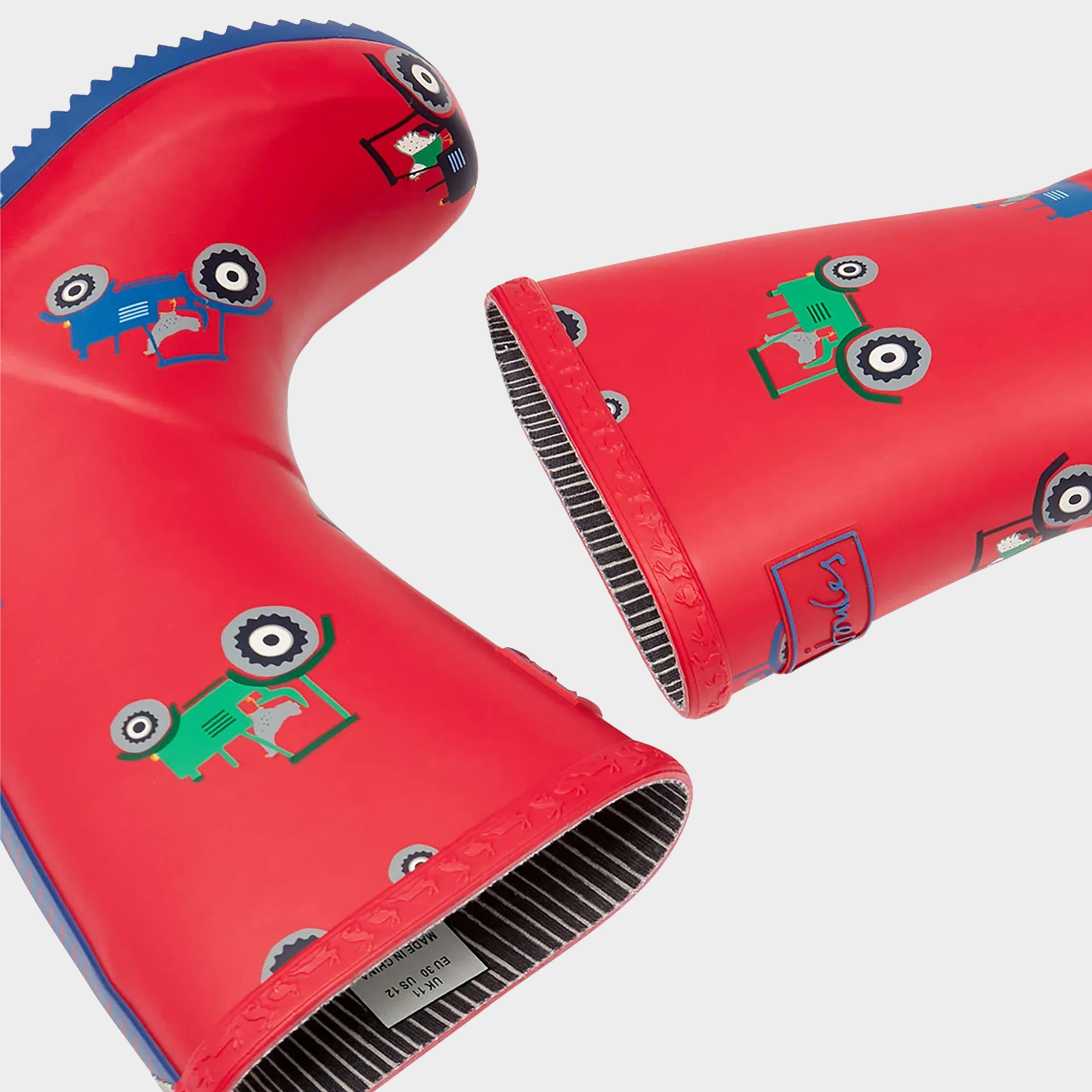 Kids’ Roll Up Flexible Printed Wellies