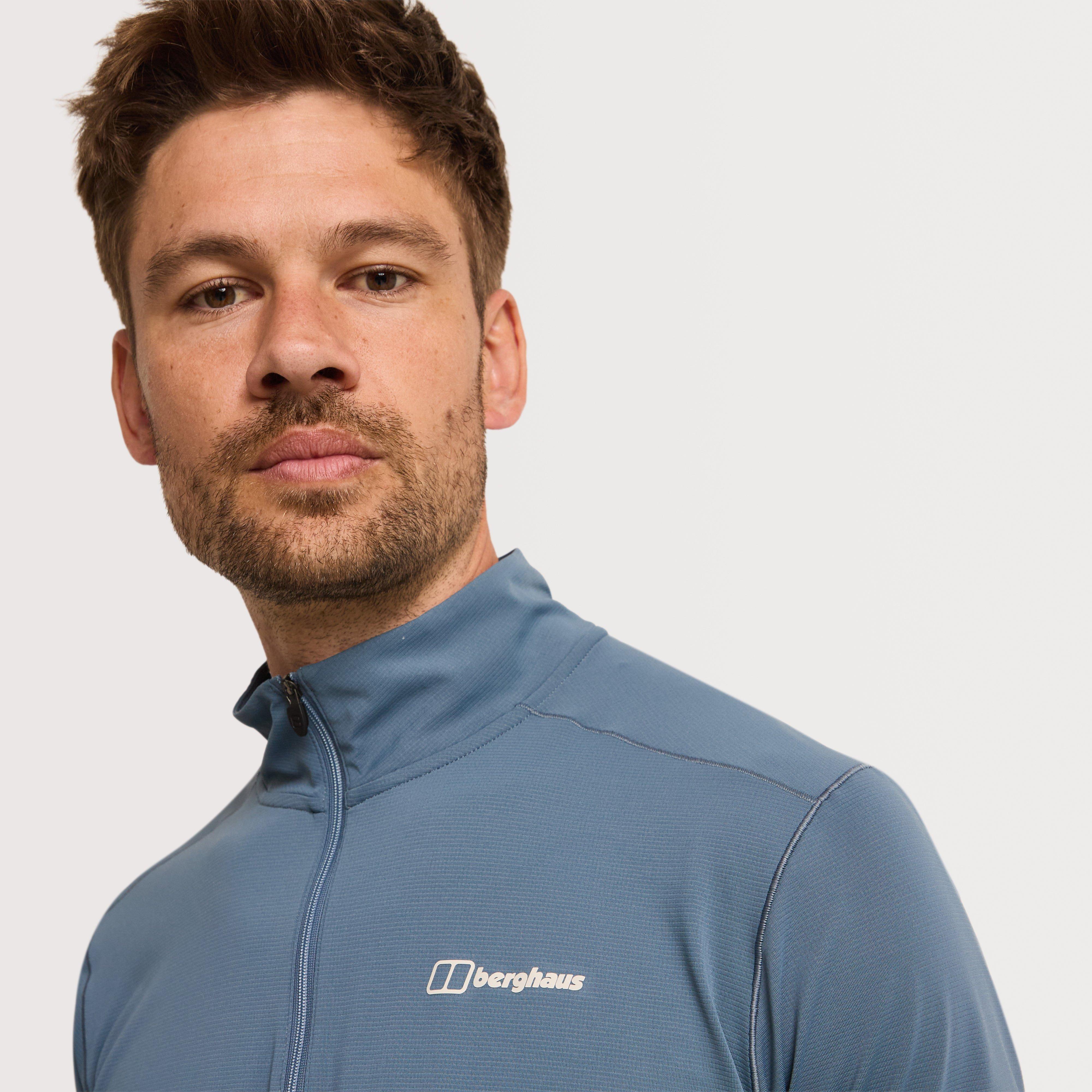 Men's Bowburn Half Zip Technical Tee