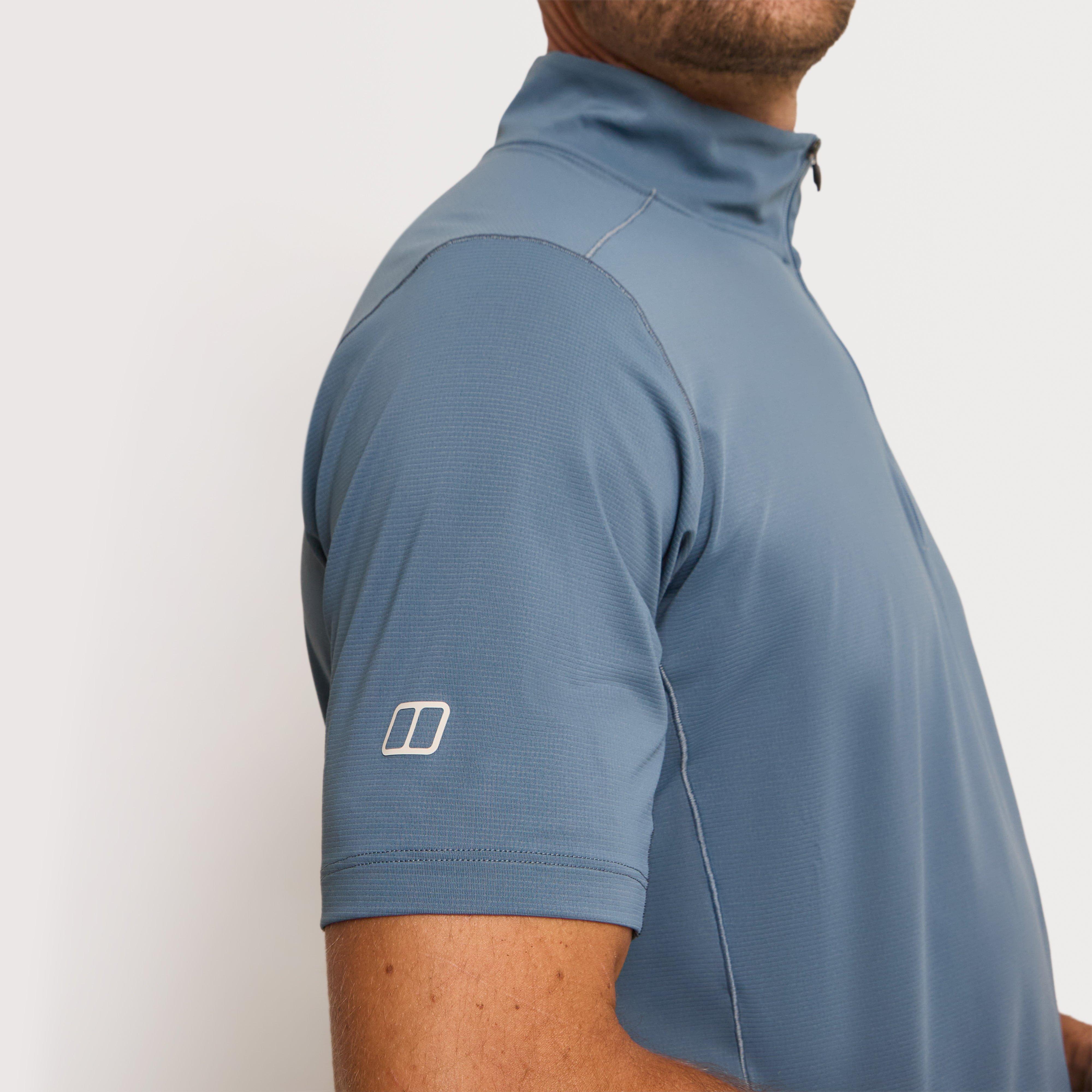 Men's Bowburn Half Zip Technical Tee