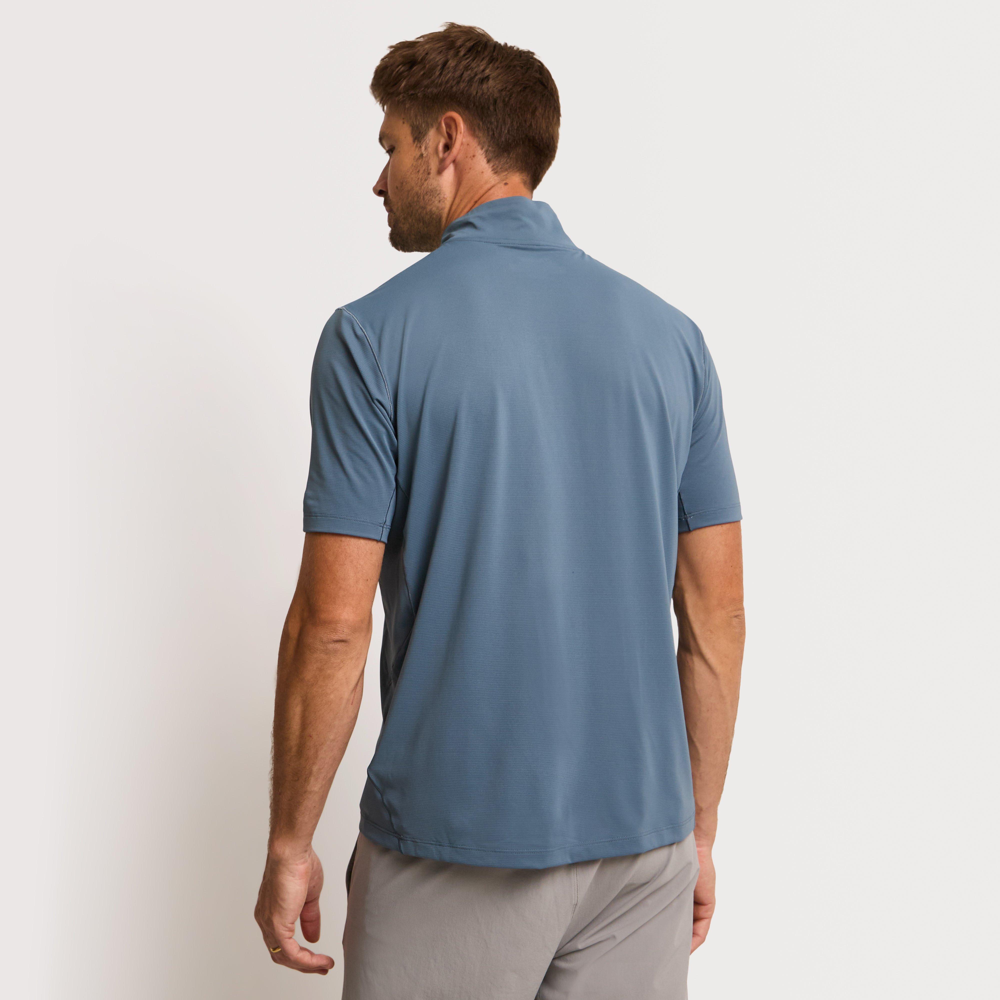 Men's Bowburn Half Zip Technical Tee