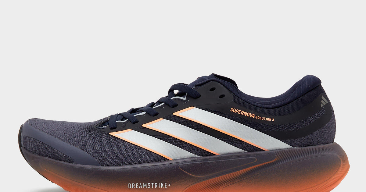 Black adidas Men's Supernova Solution 3 Running Shoes – GO Outdoors