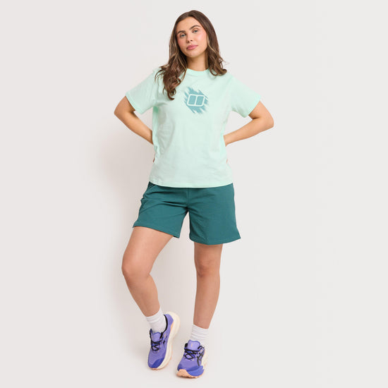 Women's Sketched Blocks Essential Tee