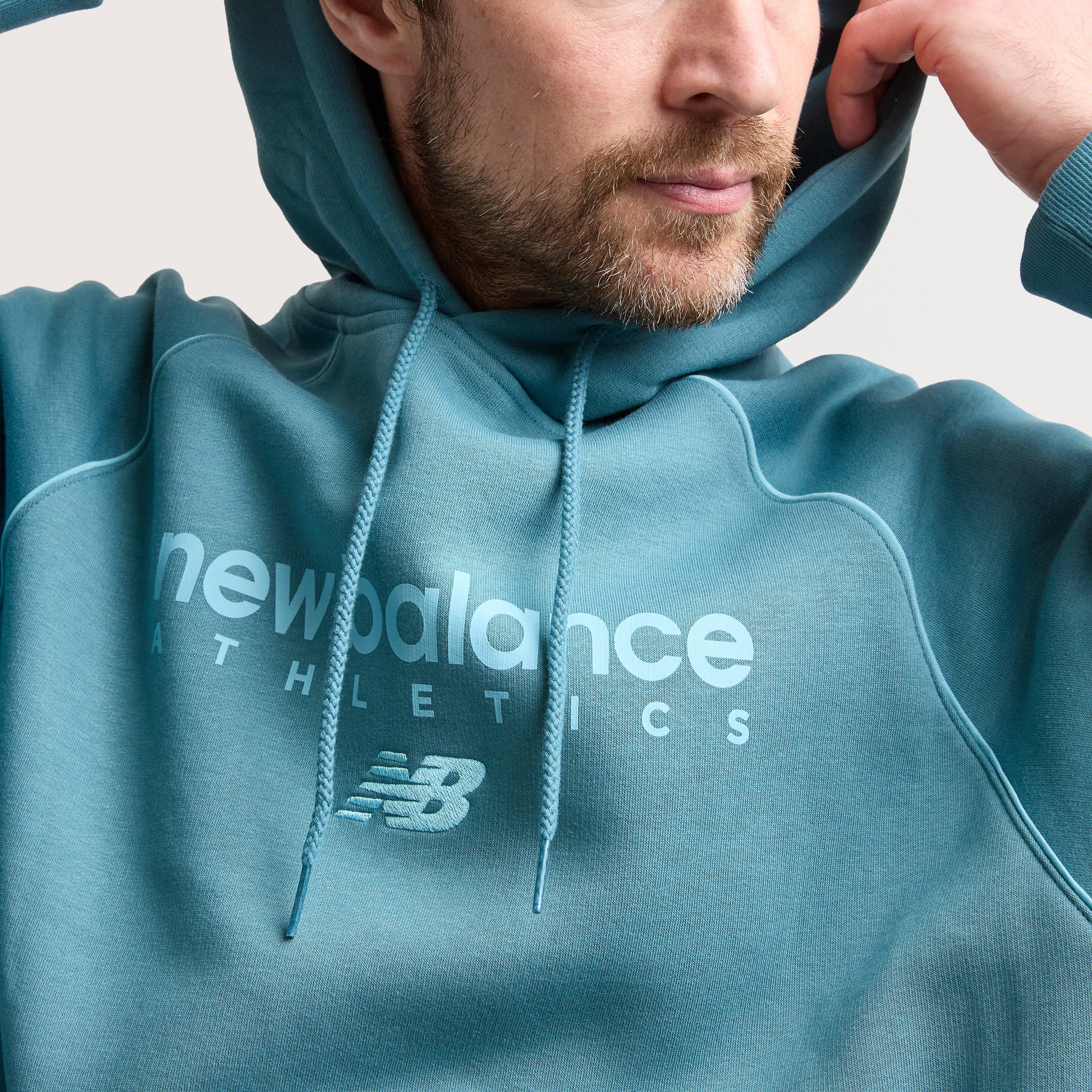 Men’s Linear Graphic Fleece Hoodie