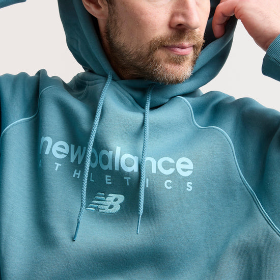 Men’s Linear Graphic Fleece Hoodie