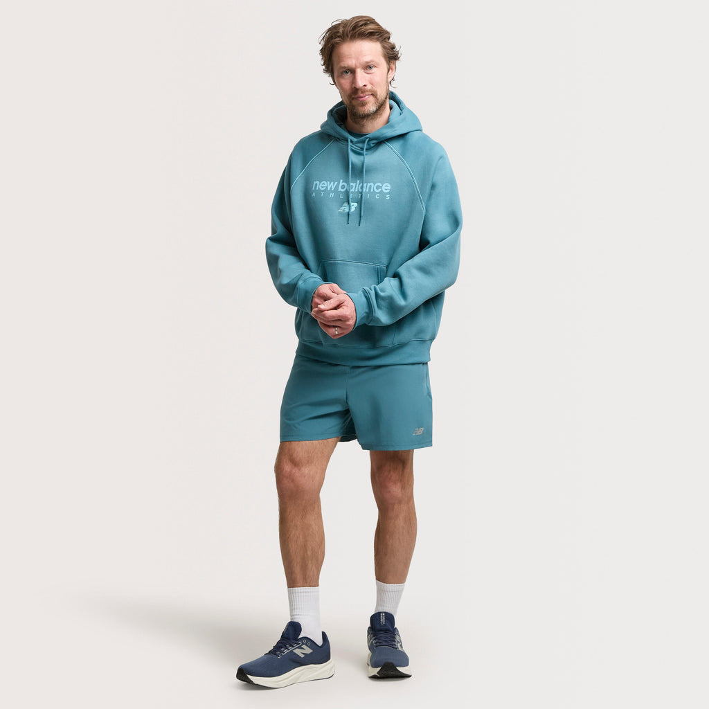 Men’s Linear Graphic Fleece Hoodie