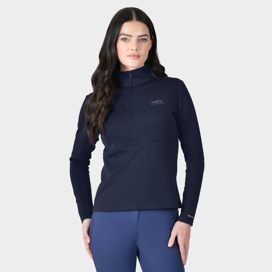 Women's Half Zip Long Sleeve Mid Layer