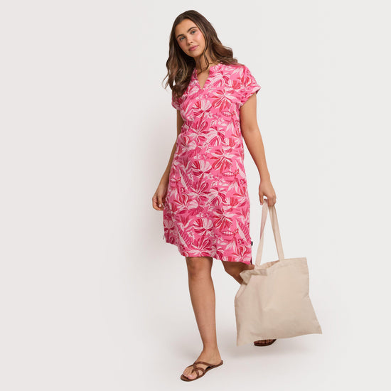 Women's Suffolks Cotton Printed Jersey Dress