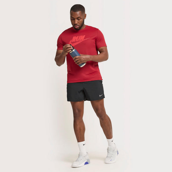Men's Dri-FIT UV Miler Short-Sleeve Running Top