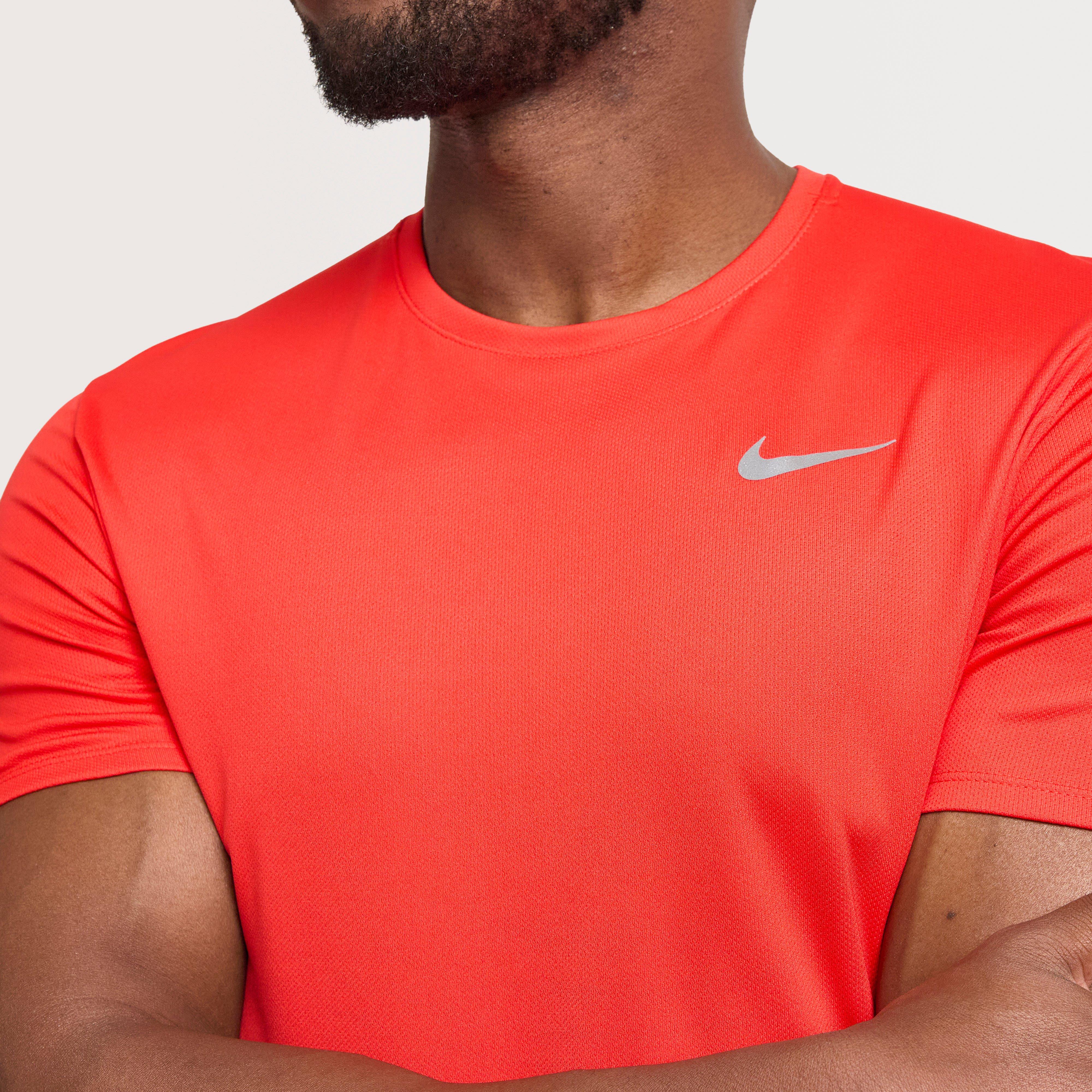 Men's Dri-FIT Miler UV Short-Sleeve Running Top