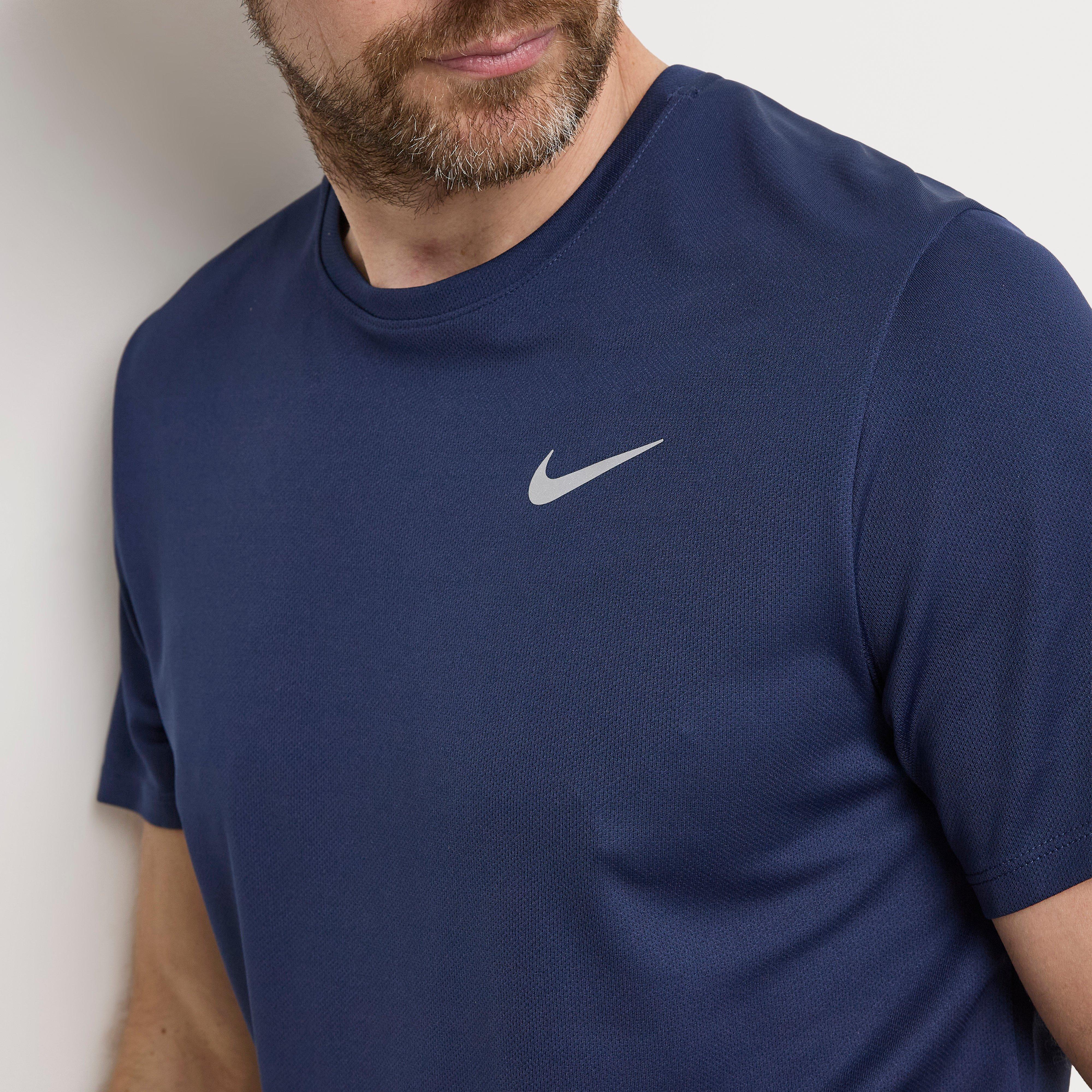 Men's Dri-FIT UV Short-Sleeve Running Miler T-Shirt