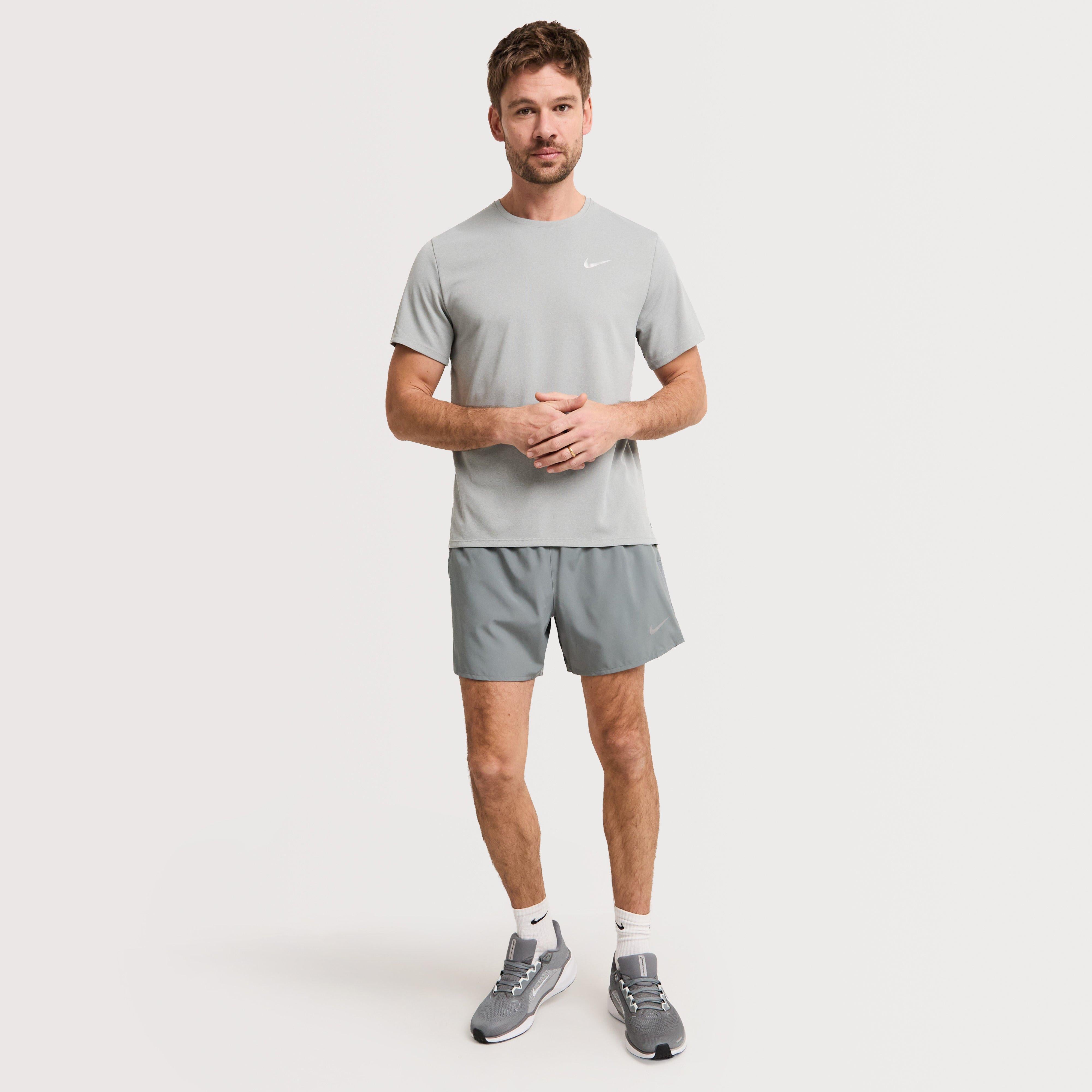 Men's Dri-FIT UV Short-Sleeve Running Miler T-Shirt