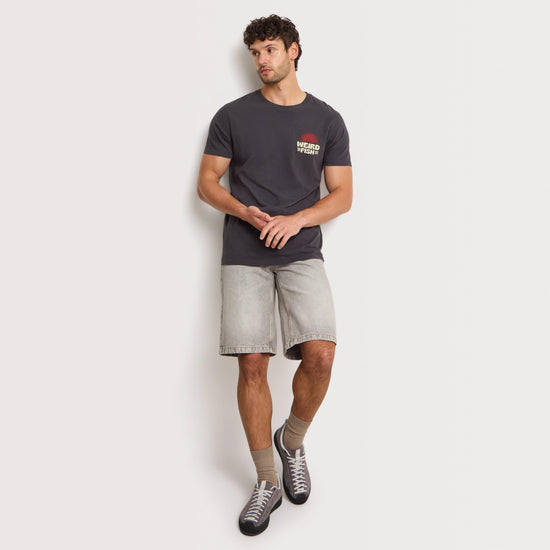 Men's Sun Beam Back Print Graphic T-Shirt