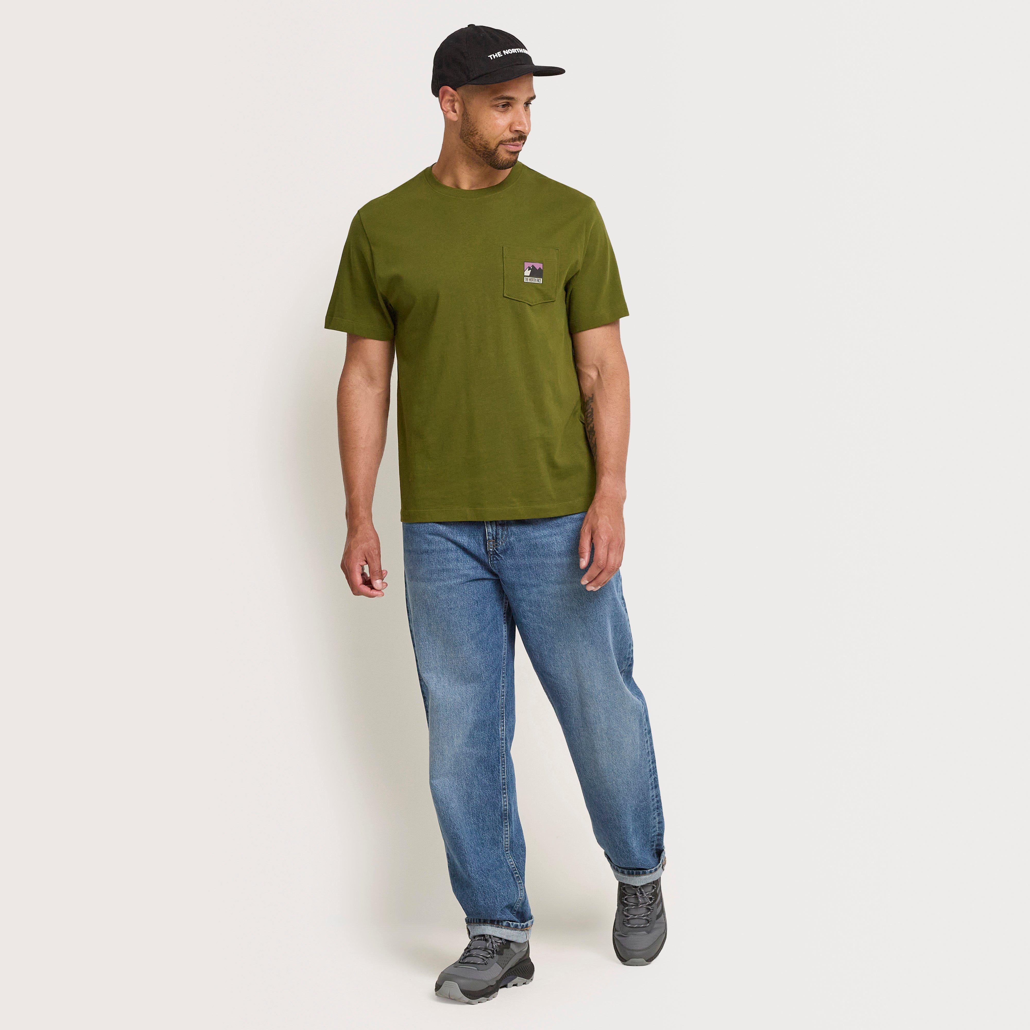Men’s Mountain Logo Relaxed Graphic T Shirt